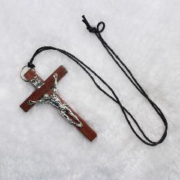 9*6cm Religious Crucifix Necklace (AN081)