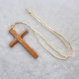 8.8*5.3cm Catholic Cross Necklace (AN082)