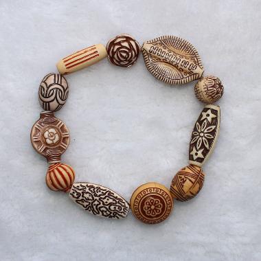 20mm Wrap Beads Bracelet (AJ044)