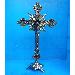 25cm Zinc Alloy Crucifix with Bottom (CA004)