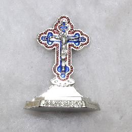 4cm holy religious alloy stand crucifix (CA095)